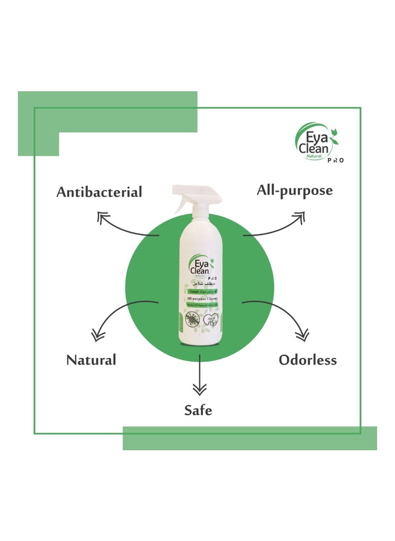 Eya Clean PRO - Eya Clean Pro 2X1 Ltr Package +350ml MULTIPURPOSE CLEANER - Image 1