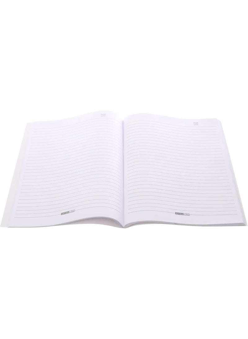 منترا دفتر مقاس A4 بدبابيس مسطر - 60 صفحة من مينترا، مجموعة من قطعتين، اشكال وألوان متعددة - Image 4