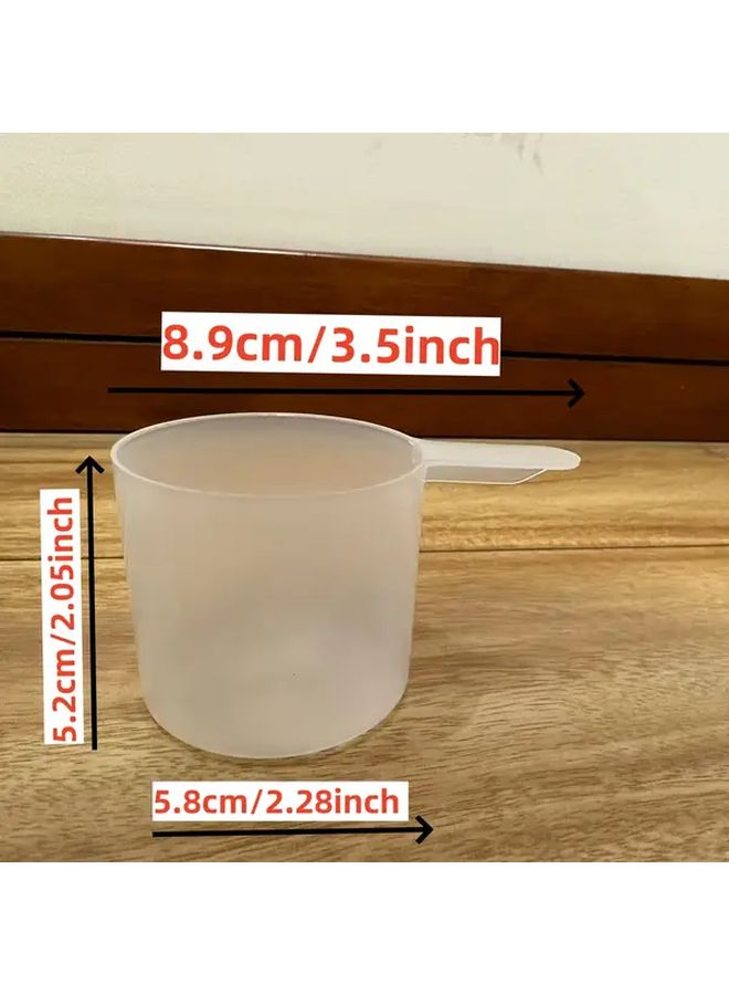 3pcs 118.4ml Detergent Scoop Washing Powder Cup 59.2g Bath Spoon Laundry Maintenance Tool - Image 2