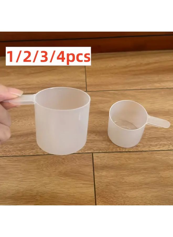 3pcs 118.4ml Detergent Scoop Washing Powder Cup 59.2g Bath Spoon Laundry Maintenance Tool - Image 1