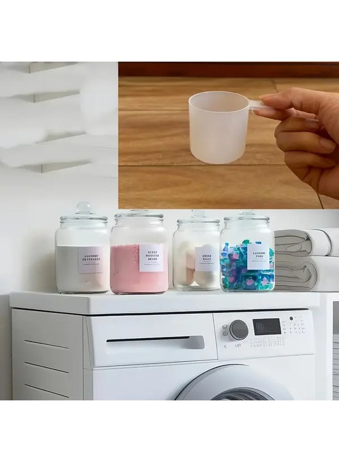 3pcs 118.4ml Detergent Scoop Washing Powder Cup 59.2g Bath Spoon Laundry Maintenance Tool - Image 4