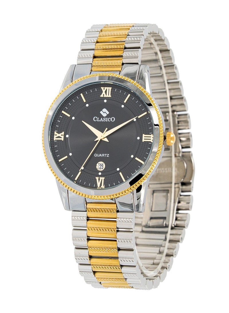 Clasico Flymaster Men's Edition | Elite Y121 Quartz Movement | Waterproof Round Dial | Stainless Steel Belts  - Image 3