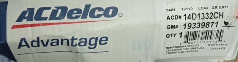 ACDelco Front Brake Pad Set for Cadillac CTS/STS - High-Performance Replacement - Image 2