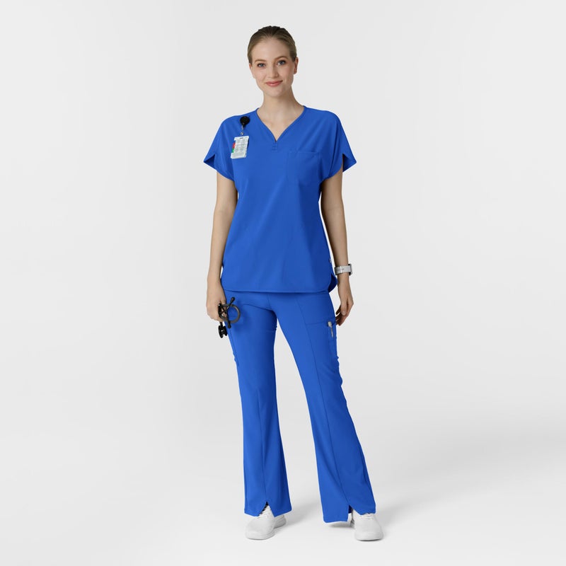 WINK Scrubs for Women, Renew, Cargo Flare Pants, with 7 Pockets - Image 2