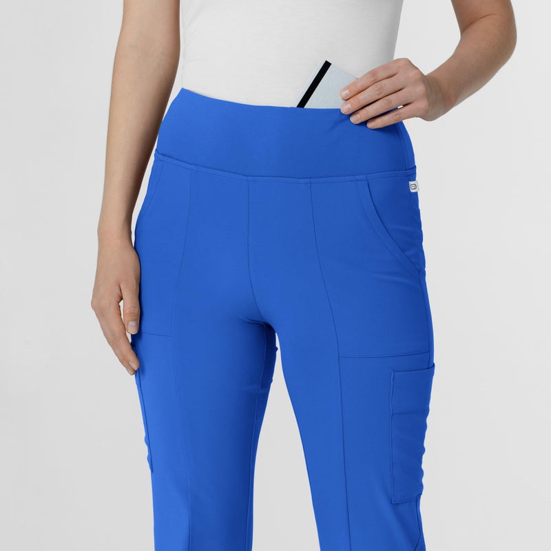WINK Scrubs for Women, Renew, Cargo Flare Pants, with 7 Pockets - Image 3