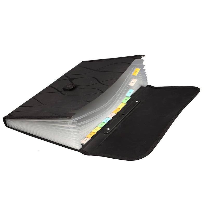 Solo EX903 12 Section Expanding File (Black) - Image 4