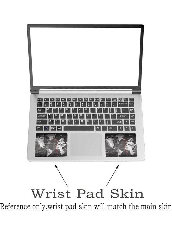 ARS Laptop Skin Sticker Decal for 12"–15.6" Laptops, Waterproof Vinyl Cover Protector for Notebook PC, Removable Decorative Laptop Sticker with Free 2 Wrist Pads, Universal Fit for MacBook, HP, Dell, Lenovo - Image 4
