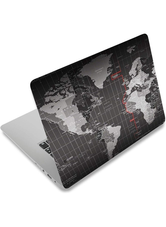 ARS Laptop Skin Sticker Decal for 12"–15.6" Laptops, Waterproof Vinyl Cover Protector for Notebook PC, Removable Decorative Laptop Sticker with Free 2 Wrist Pads, Universal Fit for MacBook, HP, Dell, Lenovo - Image 1