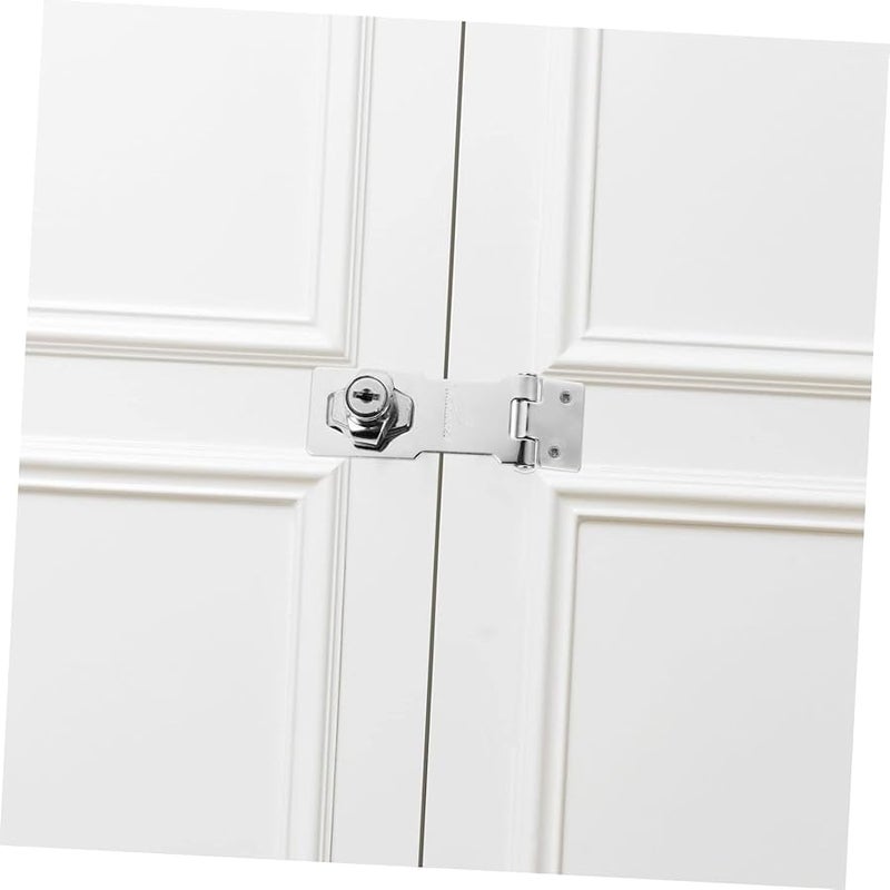 Artibetter 4 Pack Door Window Safety Latch Lock Anti Theft Design With Keys Easy Install - Image 5