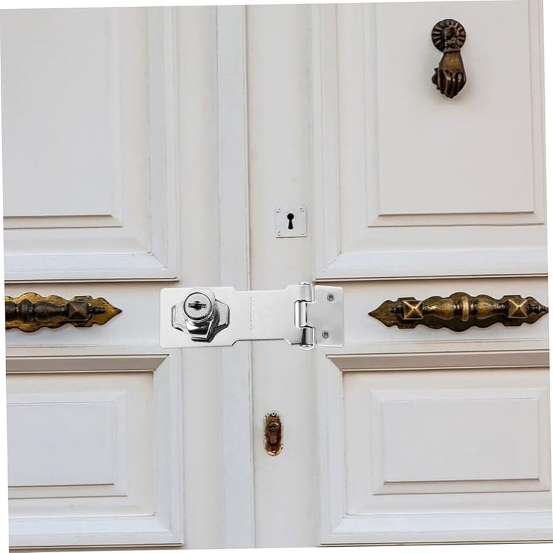 Artibetter 4 Pack Door Window Safety Latch Lock Anti Theft Design With Keys Easy Install - Image 3