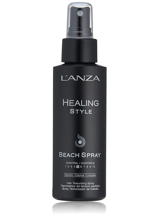 L'anza Healing Style Beach Spray with Medium Hold Effect - Eliminates Frizz, Detangles and Boosts Hair´s Shine, With UV and Heat Protection to prevent sun and styling damage (3.4 Fl Oz) - Image 1