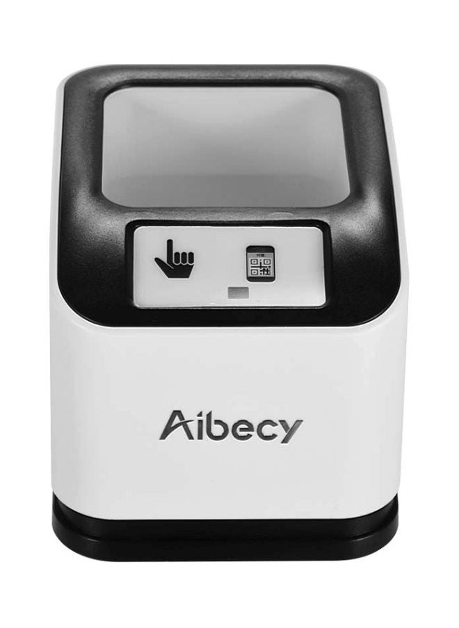 NIBEMINENT 2200 1D and 2D Bar Code Scanner Black/White  - Image 3