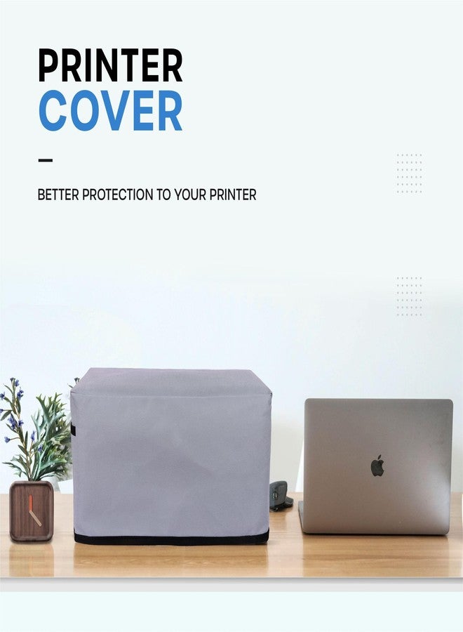 Crasome Dust & Water Proof Printer Cover for Brother Ink Tank DCP-T535DW / DCP-T530DW / DCP-T436W / DCP-T430W (Grey) - Image 2