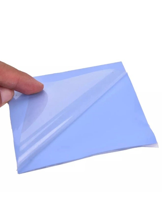 Chabeia 4 Pack Thermal Pad,100x100mm 0.5mm 1mm 1.5mm 2mm Highly Efficient Thermal Conductivity 6.0 W/mK,Heat Resistant Silicone Thermal Pads for Laptop Heatsink CPU GPU SSD IC LED Cooler - Image 3