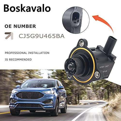 Boskavalo CJ5Z-9U465-A CJ5G-9U465-BA Solenoid Valve For Ford Fusion Escape Edge Explorer/Lincoln MKC MKX MKZ Turbocharger Intercooler-Valve Pressure - Image 4