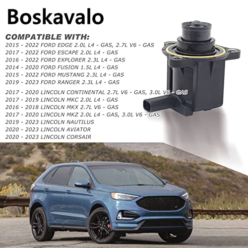 Boskavalo CJ5Z-9U465-A CJ5G-9U465-BA Solenoid Valve For Ford Fusion Escape Edge Explorer/Lincoln MKC MKX MKZ Turbocharger Intercooler-Valve Pressure - Image 2