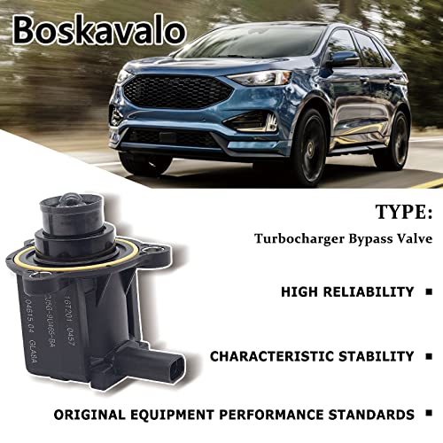 Boskavalo CJ5Z-9U465-A CJ5G-9U465-BA Solenoid Valve For Ford Fusion Escape Edge Explorer/Lincoln MKC MKX MKZ Turbocharger Intercooler-Valve Pressure - Image 3