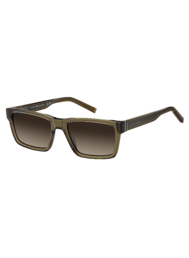 TOMMY HILFIGER TH 2309/S Sunglasses Brown Rectangular - Image 1