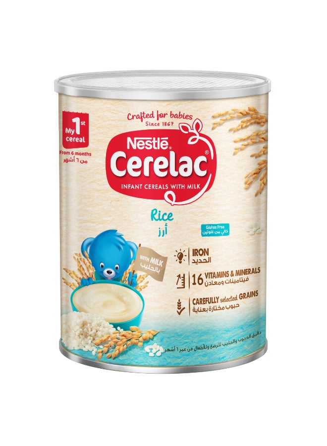 Cerelac Infant Cereals Rice From 6 Months 400g - Image 2