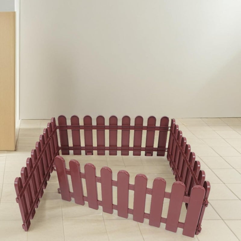 GALPADA 4pcs Tortoise Enclosure Fence Outdoor Pet Barrier Garden Edging Mini Lawn Patio Fence for Small Animal Playpen and Yard Containment - Image 5