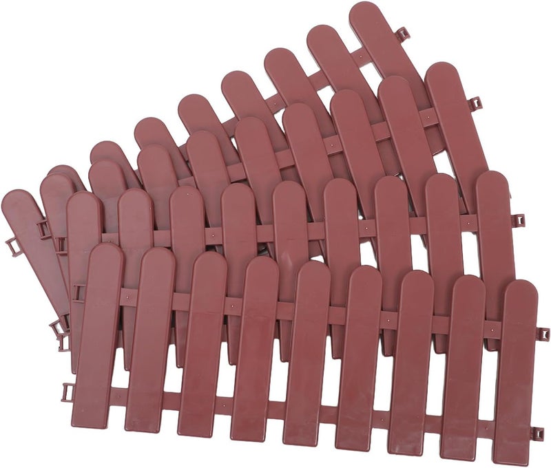 GALPADA 4pcs Tortoise Enclosure Fence Outdoor Pet Barrier Garden Edging Mini Lawn Patio Fence for Small Animal Playpen and Yard Containment - Image 1
