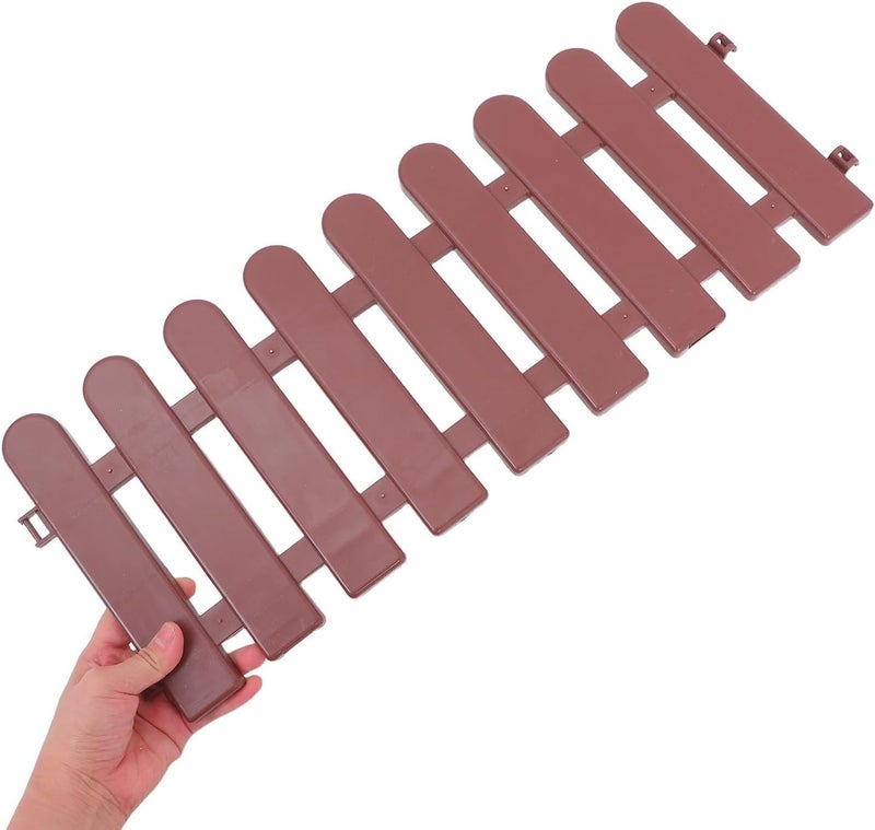 GALPADA 4pcs Tortoise Enclosure Fence Outdoor Pet Barrier Garden Edging Mini Lawn Patio Fence for Small Animal Playpen and Yard Containment - Image 4
