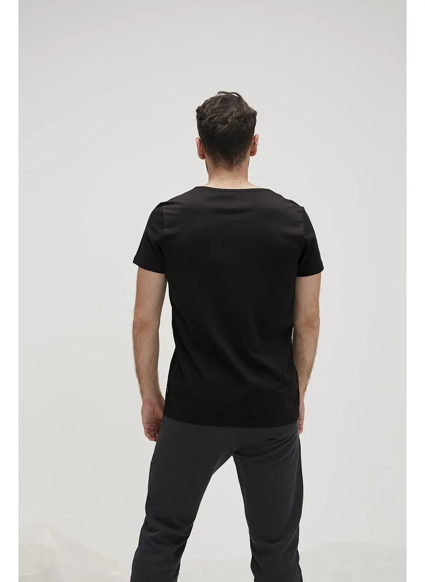 باد بير Tee Navy Blue Men's T-Shirt 19.01.07.002-C27