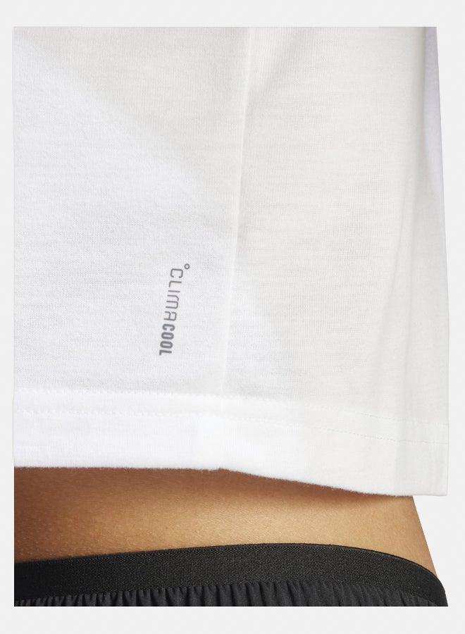 Adidas workout essentials boxy women's t-shirt - Image 3