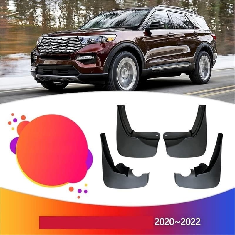 QASULER Car Mudguards for Ford Explorer U625 - Image 5