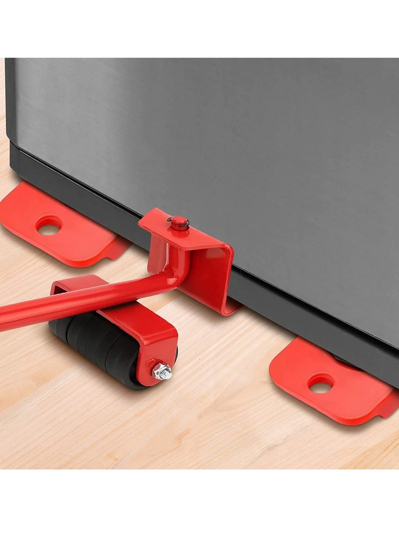 Furniture Lifter, Furniture Moving System Lifter Kit with 4 Slider, Furniture Roller Kit, Furniture Roller Move Tools,Up to 200kg/440 lb, Easily Redesign and Rearrange Living Space  - Image 5