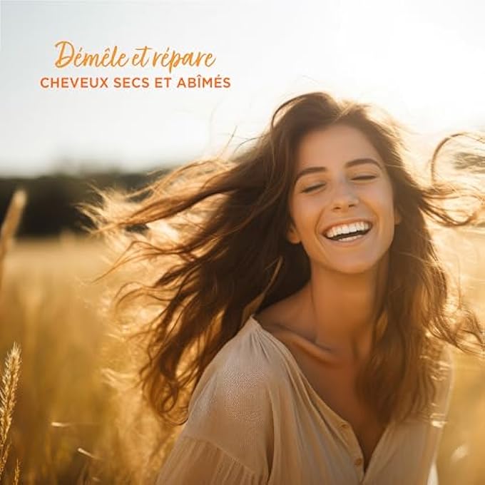 - NOURISHING CONDITIONER - WITH ROUSSILLON APRICOT AND ORGANIC ARGAN OIL - DETANGLES AND PROTECTS DRY AND DAMAGED HAIR - 200ML - Image 3