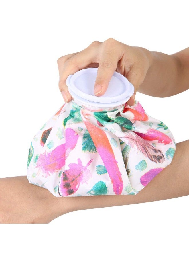 klarako Ice Bag for Swelling Injury Headache Pain Relief, First Aid - Reusable Waterproof Bag(02#Flaming Bird Pattern)  - Image 3
