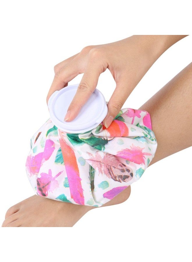klarako Ice Bag for Swelling Injury Headache Pain Relief, First Aid - Reusable Waterproof Bag(02#Flaming Bird Pattern)  - Image 2