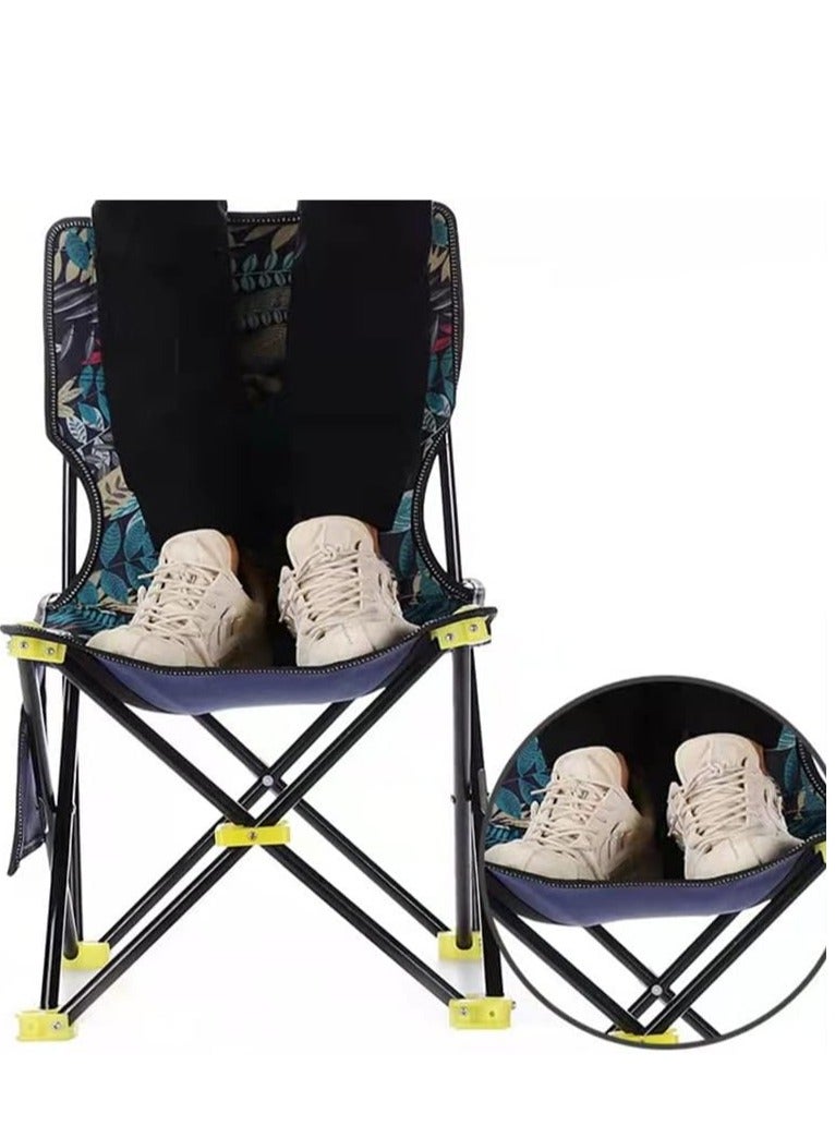 Cool Baby COOLBABY Multi Functional Folding Chair Oxford Cloth Back Outdoor Fishing Chair - Image 2