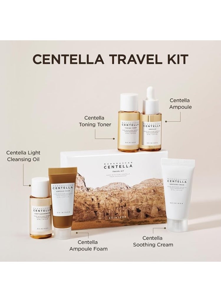 SKIN1004 Madagascar Centella Travel Kit for Soothing, Barrier Repair & Hydration 140ml - Image 4