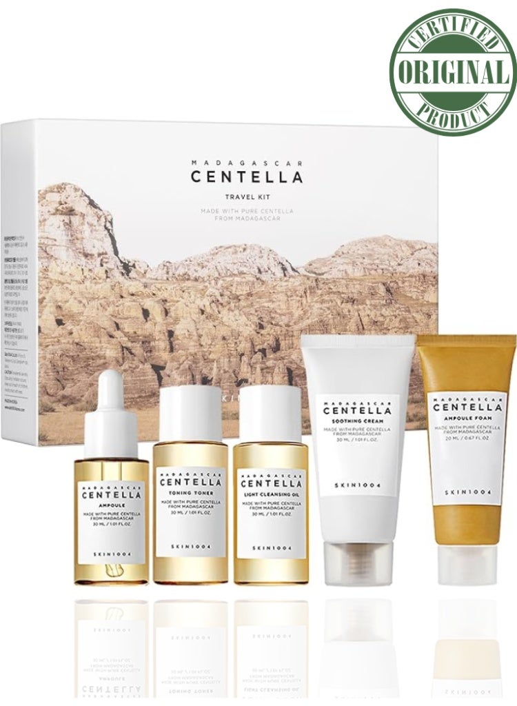 SKIN1004 Madagascar Centella Travel Kit for Soothing, Barrier Repair & Hydration 140ml - Image 2