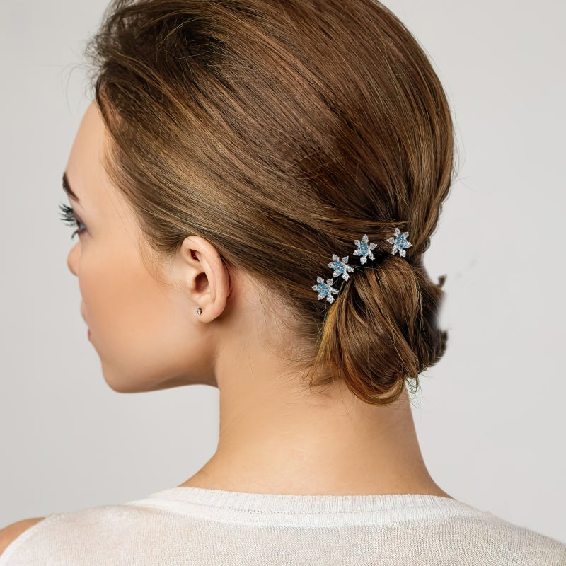 12pcs Design Hairpin Fashionable Headdress Hair Accessories Stylish Headwear for Bride Women Female ( ) - Image 4