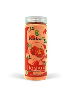 Herbtoniq Tomato Powder For Face Pack Ideal For Homemade Diy Face Masks Ubtan Face Wash Scrubs For Face Hair & Body Care 100% Pure & Natural Whole Tomato Pulp Powder Tamatar Facepack Powder Unisex 200 Grams  - Image 1