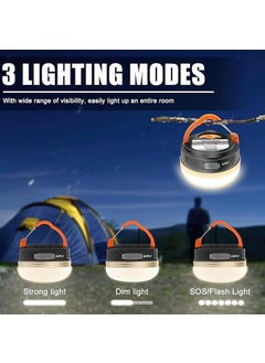 Pivdo Pivdo Emergency Light Rechargeable Lamp Portable LED Lantern for Home Camping and Tent Charge Light for Home Use with Hanging Option and Rechargeable Battery Versatile Solution  - Image 3