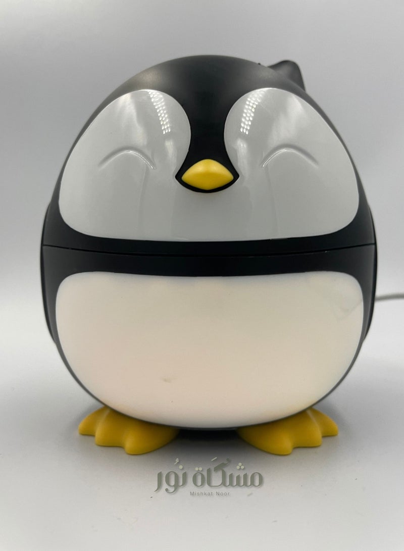 Mishkat Noor Penguin Aramo Diffuser With Bulit-in Music 7 LED Lights - Image 2
