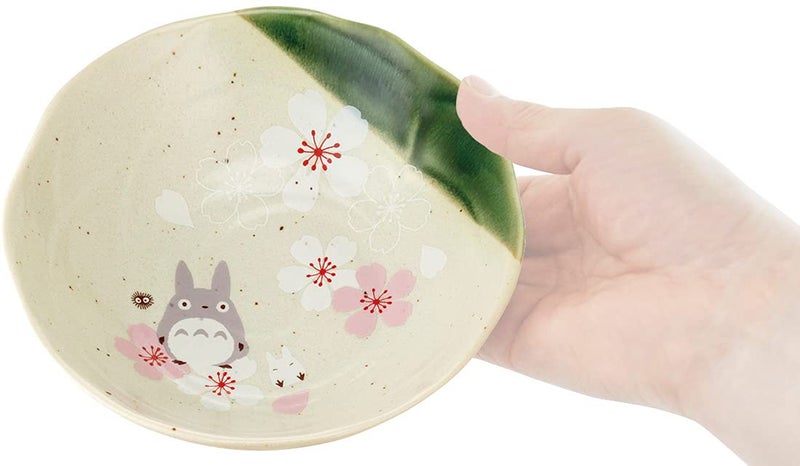 Studio Ghibli - My Neighbor Totoro - Sakura/Cherry Blossom, Skater Traditional Japanese Porcelain Dish Series - Salad Plate/Bowl - Image 3
