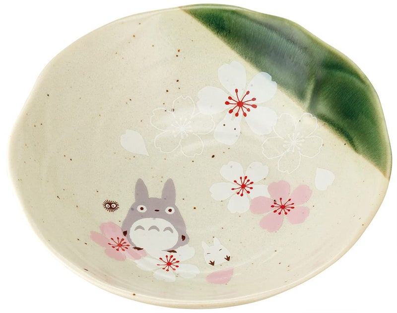 Studio Ghibli - My Neighbor Totoro - Sakura/Cherry Blossom, Skater Traditional Japanese Porcelain Dish Series - Salad Plate/Bowl - Image 1