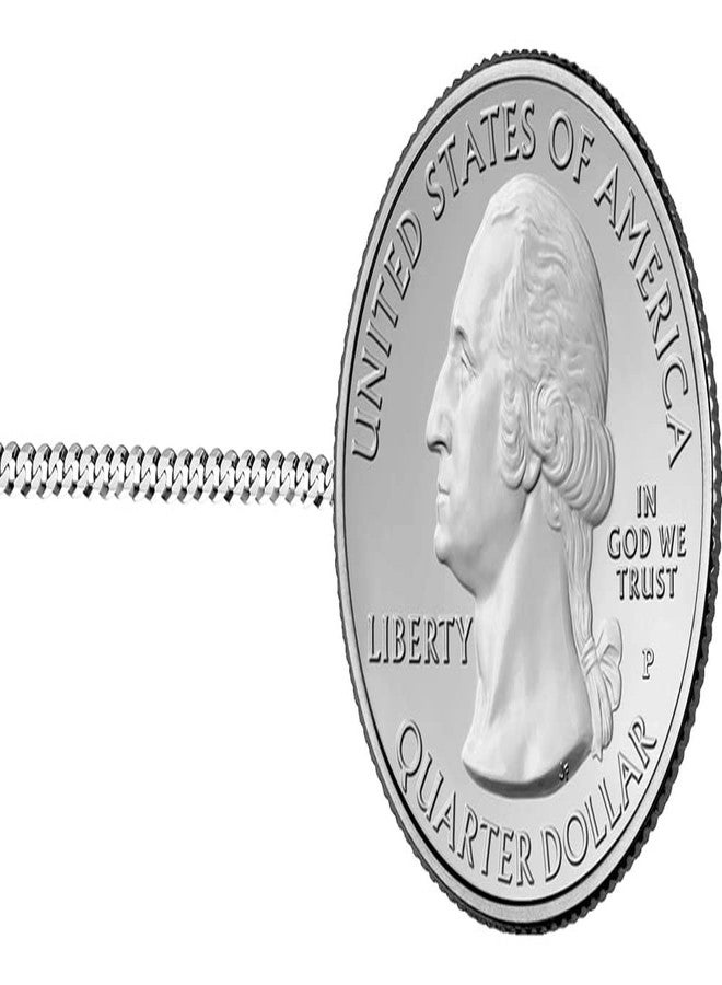 Savlano 925 Sterling Silver Solid Italian Figaro, Rope,Herringbone, Curb, Ball Bead, Snake, Mariner Chain Anklet for Women, Comes in 0.8mm - 5mm With Gift Box, 9 inches, Metal, n - Image 3