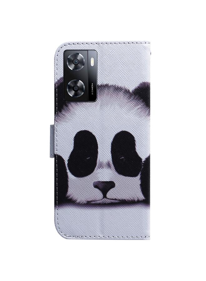 اس-توب جراب هاتف جلدي برسومات ملونة لهاتف OPPO A57 2022 4G/A57 2022 5G/Realme Q5i/Realme V23 5G/Realme Narzo 50 5G/A77 5G - Image 3