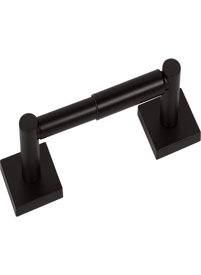 Delaney Hardware 510004 1100 Series Black Toilet Paper Holder, Matte Black Toilet Paper Holder, Black Toilet Paper Holder Look