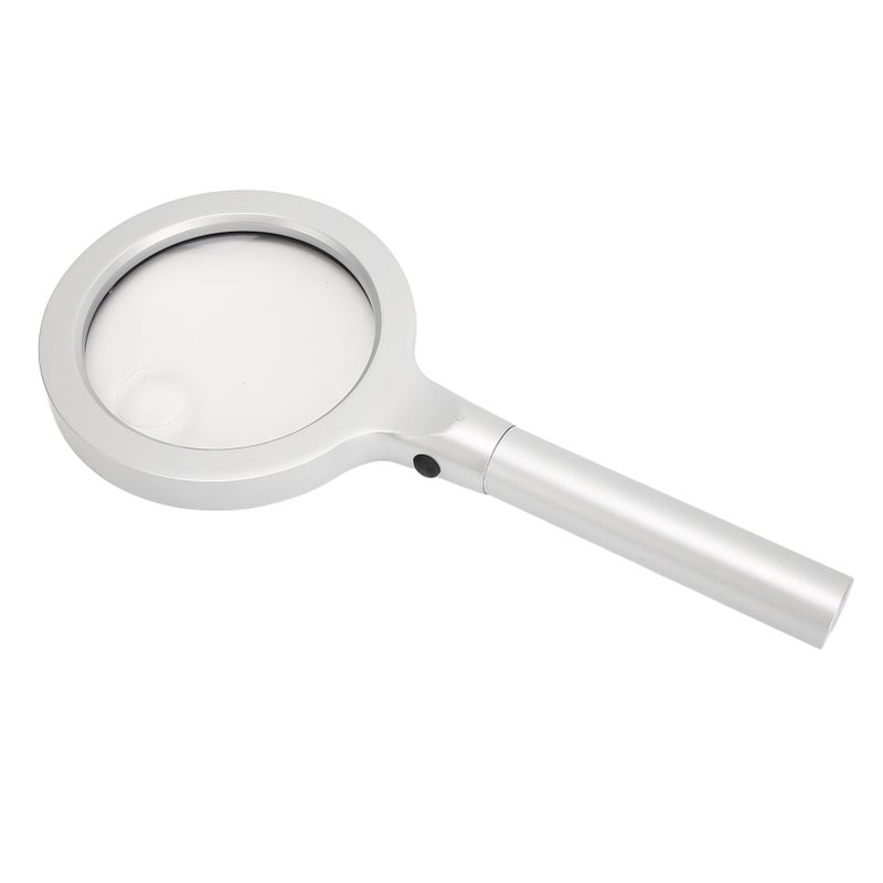 Magnifying Glass with 12 LED Lights 5X 10X Lighted Large Magnifying Glass Handheld Two Brightness Level Magnifier - Image 5