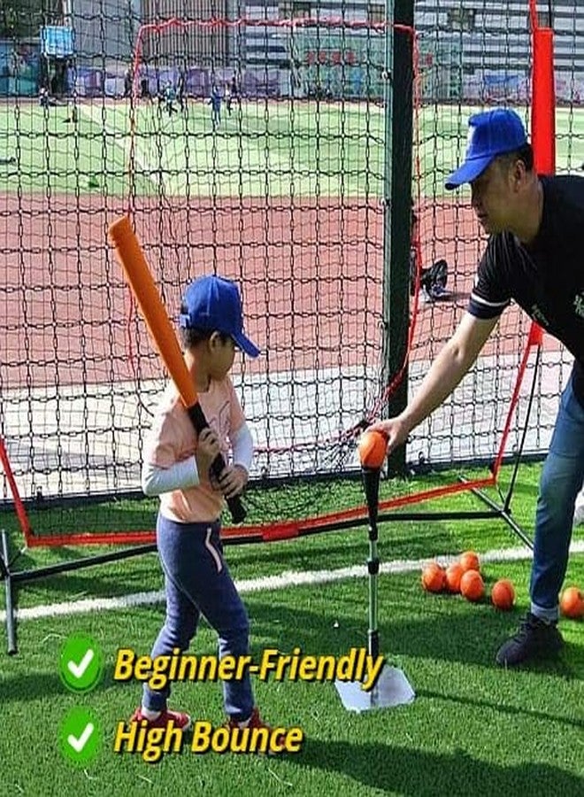 INTOWIND 12 Pack Foam Baseballs Softballs Foam Training Ball for Kids Teenager, 9 inch Practice Baseballs Tballs, Safe Throwing, Catching and Batting Practice - Image 5