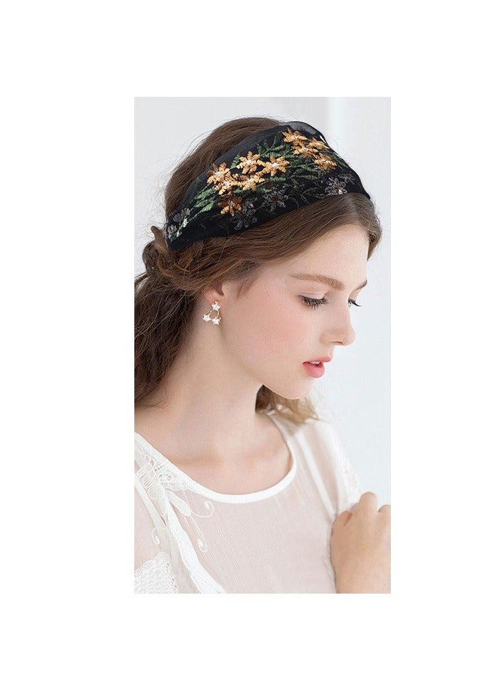 Summer French Lace Headscarf ,Headband - Image 5