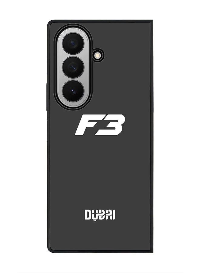 For Samsung Galaxy Z Fold7 Case,Slim fit Camera Protection, Shockproof Thin Phone cover  -  Faz3 Dubai Grey