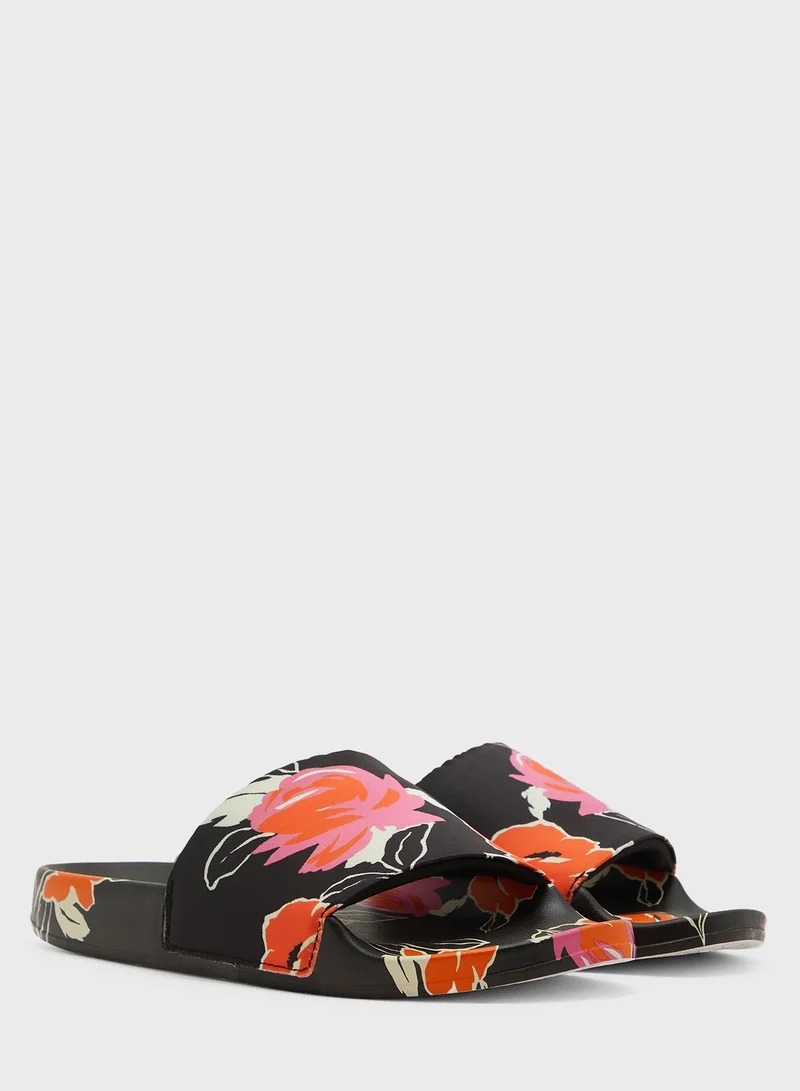 Ted Baker Casual Printed Flat Sandals